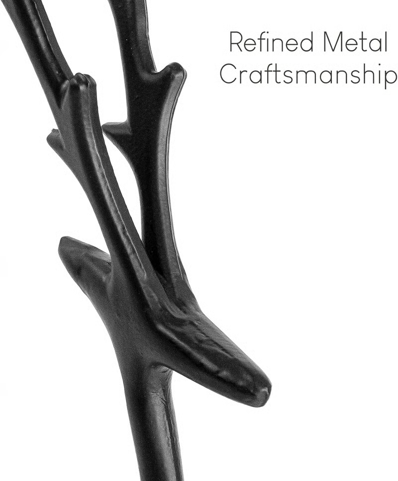 🎅Christmas bestsellers 🦌2 PC Black Reindeer Statues Christmas Decorations Set