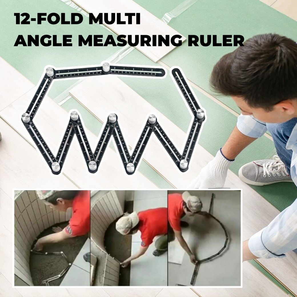 12-fold Multi Angle Measuring Ruler – Commsmarket.com