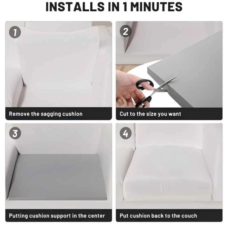 Couch Cushion Support For Sagging Seat