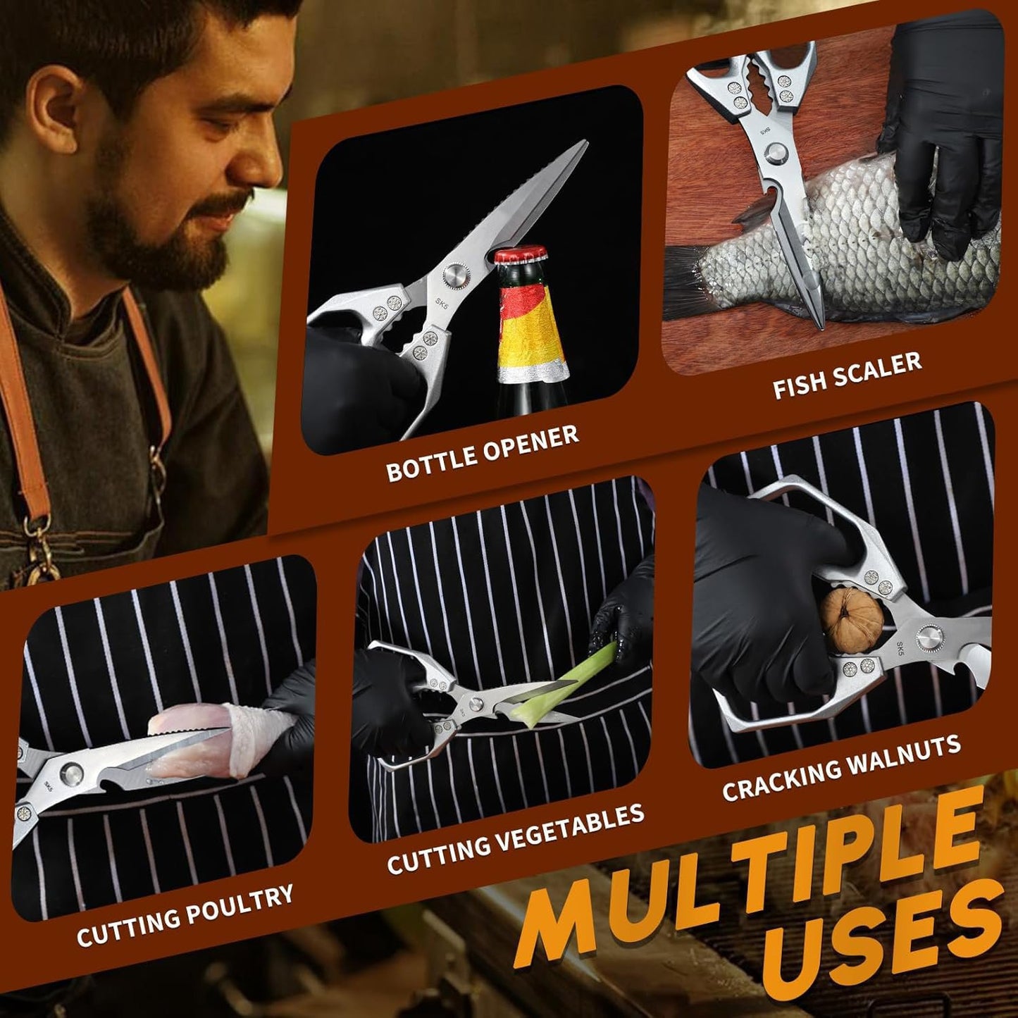 🔥Kitchen Scissors All Purpose