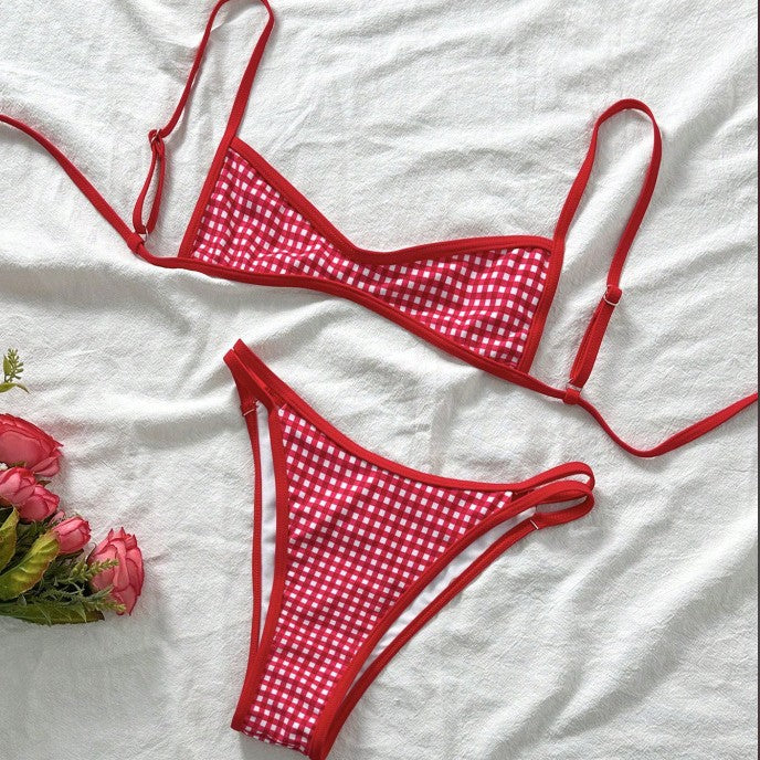 Embroidered Bikini Set