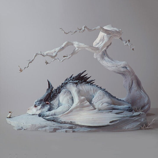 commsmarket-Dragon And Mouse - Art Sculpture