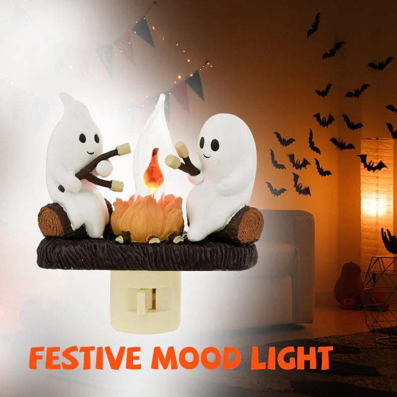 2025 Ghost Campfire Flickering Nightlight🔥👻