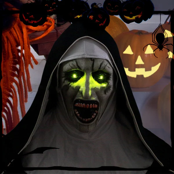 commsmarket™-👻49%OFF🎃 Halloween Nun Scary Mask