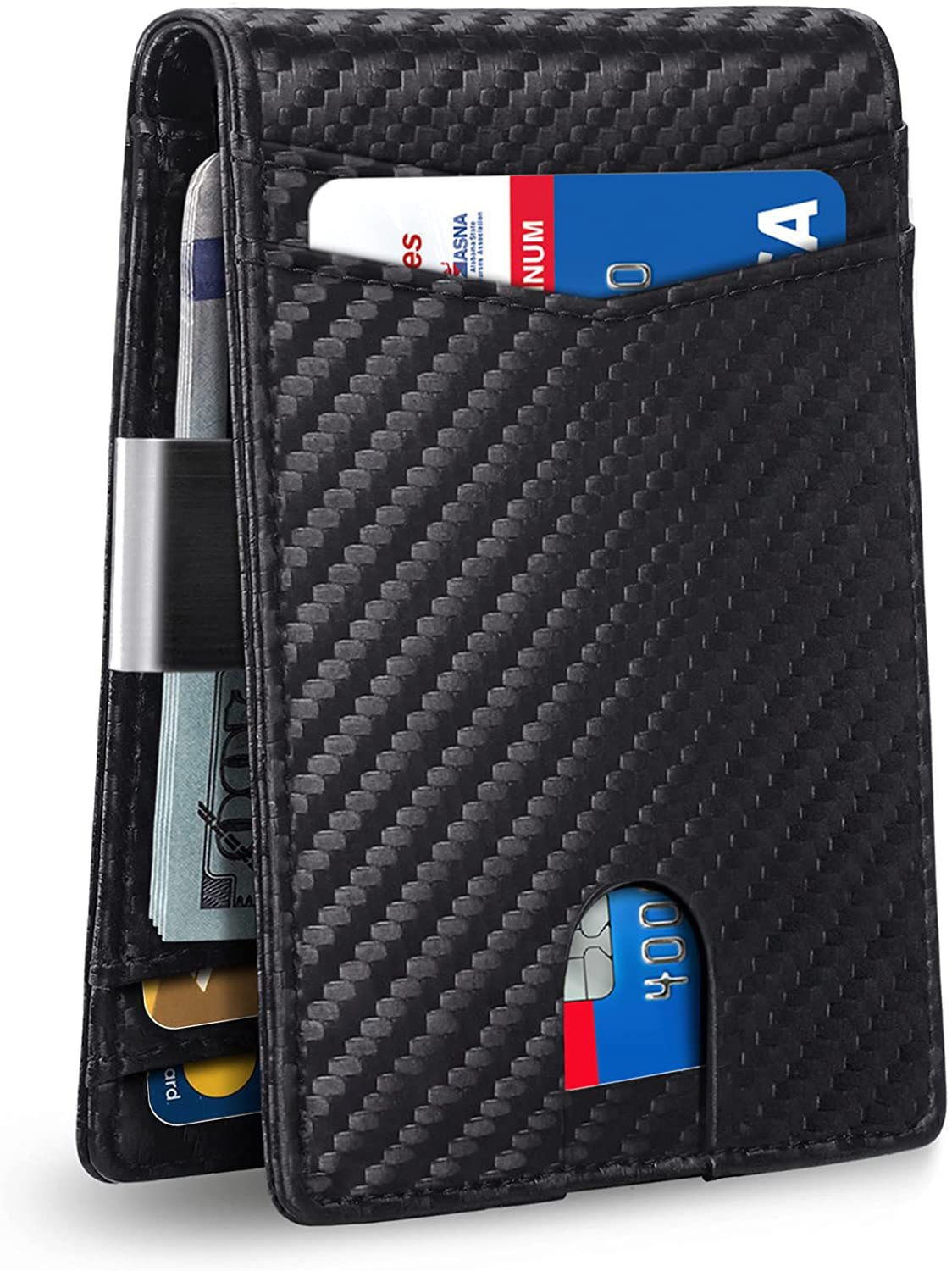 commsmarket-Elegant Anti-Theft Leather Wallet for Business Men