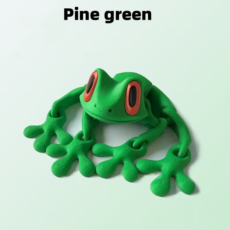 🐸 3D Printed Magnet Frog Toy 🐸
