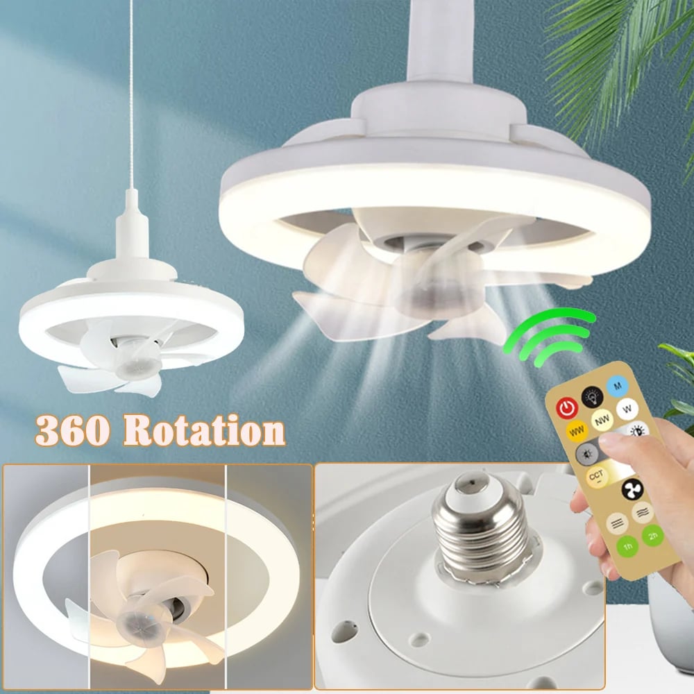 commsmarket-Fast Shipping Worldwide - LED Swing Head Fan Light ...