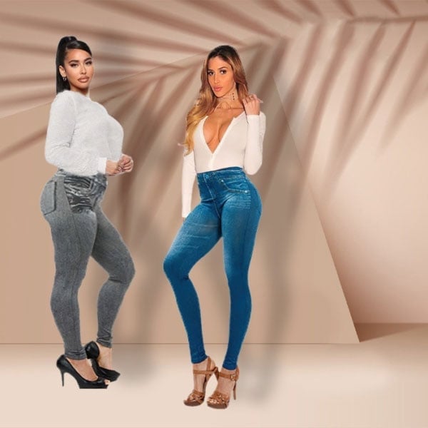 Thermal Fleece Denim Jeggings🔥
