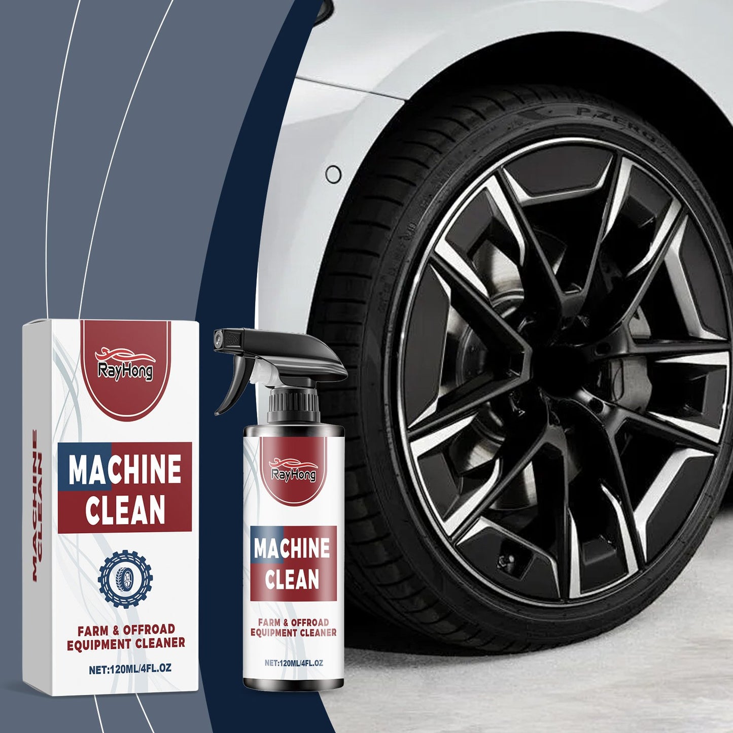 Multi-functional Farm & Offroad Equipment Cleaner