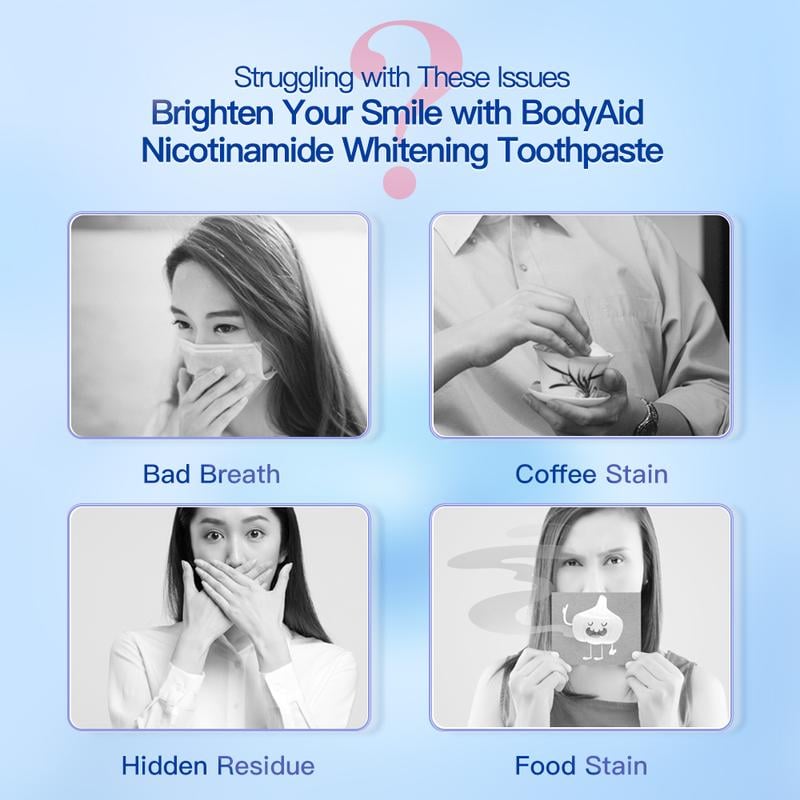 🔥[Tripel Whitening]Niacinamide Whitening Toothpaste