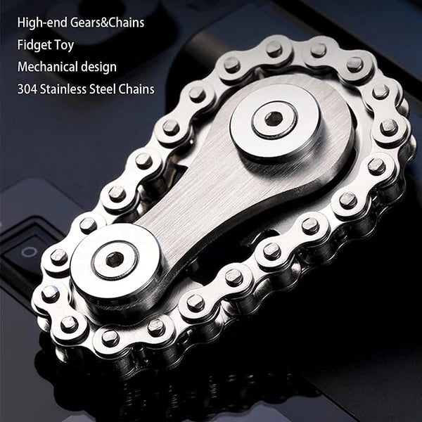 commsmarket-Bicycle Chain Gear Fidget Spinner