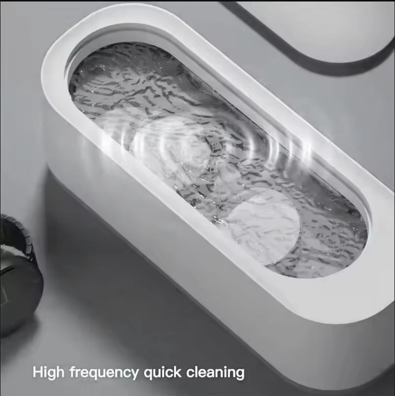 Ultrasonic Cleaner with Sterilization – Professional Jewelry & Eyewear Cleaning Machine, Portable for Home & Office