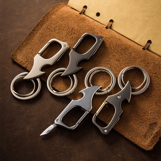 commsmarket-🔥49% OFF🔥Multifunctional pendant bottle opener metal double ring key chain