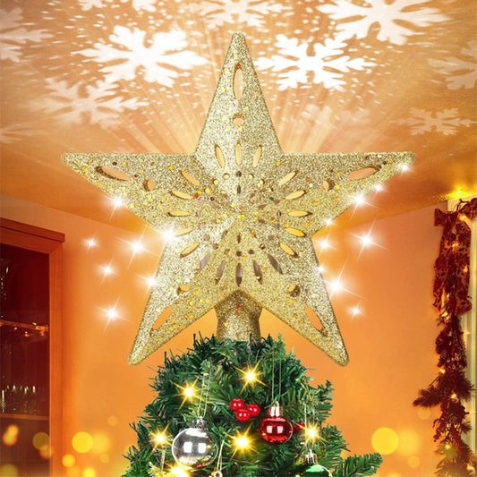 🎄Christmas 49% off🎅Snowstorm Pentagram Projector Lamp