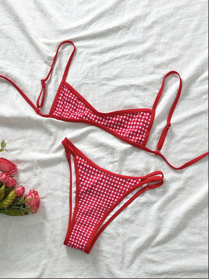 Embroidered Bikini Set