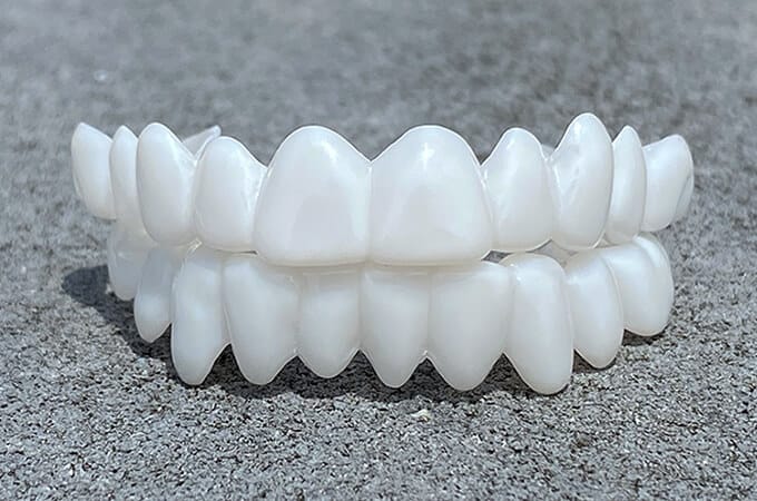 commsmarket-100% Adjustable Whitening Fake Invisible Holeless Braces