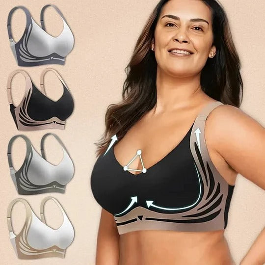 commsmarket-Super gather bra | Wireless Push-up Bra👍No more sagging breasts