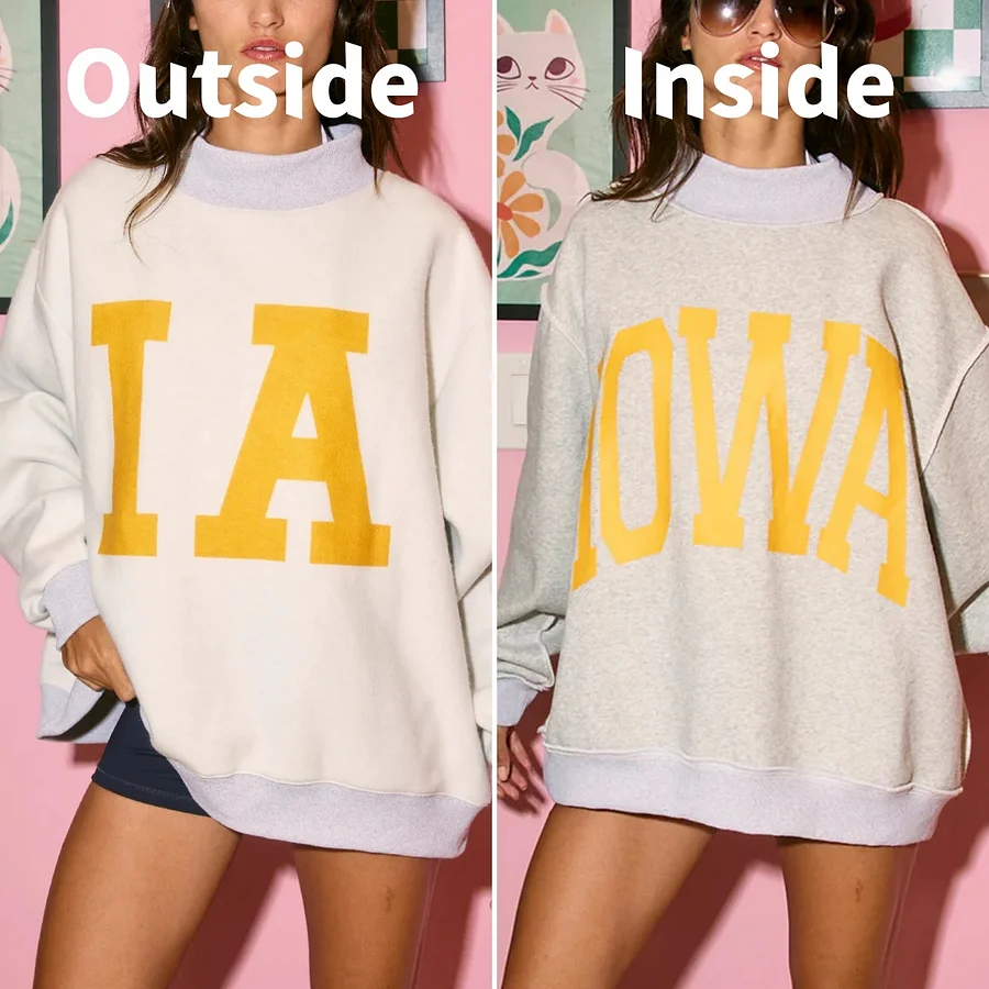 Custom College Team Reversible Mockneck