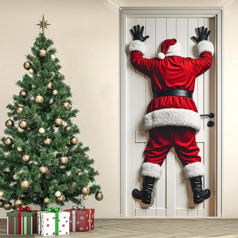 🎅🏻Christmas Door Backdrop Decoration Banner