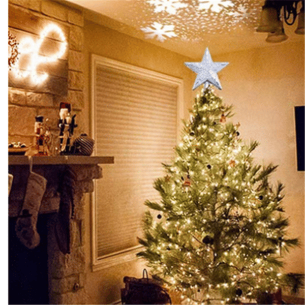 🎄Christmas 49% off🎅Snowstorm Pentagram Projector Lamp