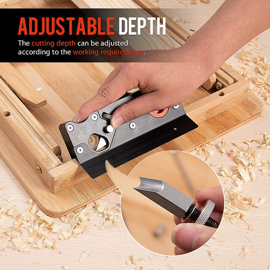 commsmarket-Chamfer Plane - Woodworking Edge Corner Flattening Tool
