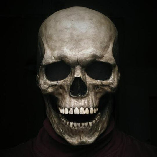 commsmarket-Full Head Skull Mask (helmet with movable jaw)