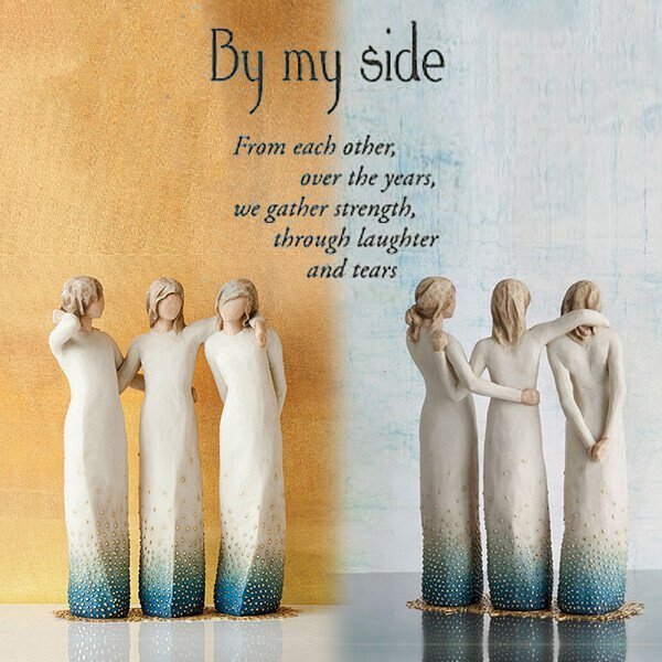 commsmarket- 49% OFF - By My Side, Sculpted Hand-Painted Figure