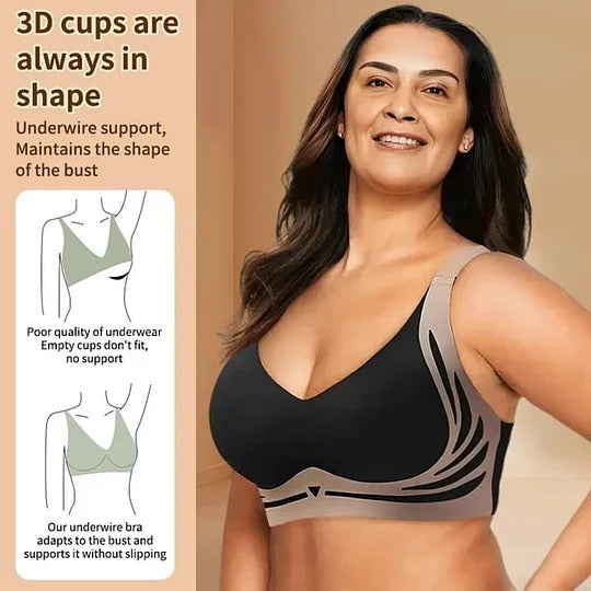 commsmarket-Super gather bra | Wireless Push-up Bra👍No more sagging breasts