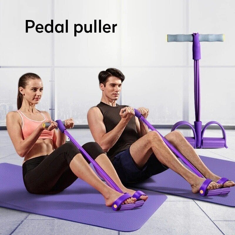 commsmarket-49% OFF🔥32 Fitness Resistance Bands-4 Tube Pedal Ankle Puller