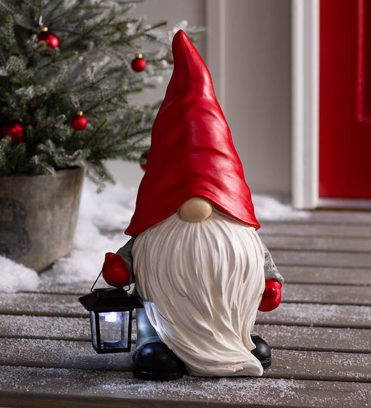 Welcome Home Gnome Sculpture