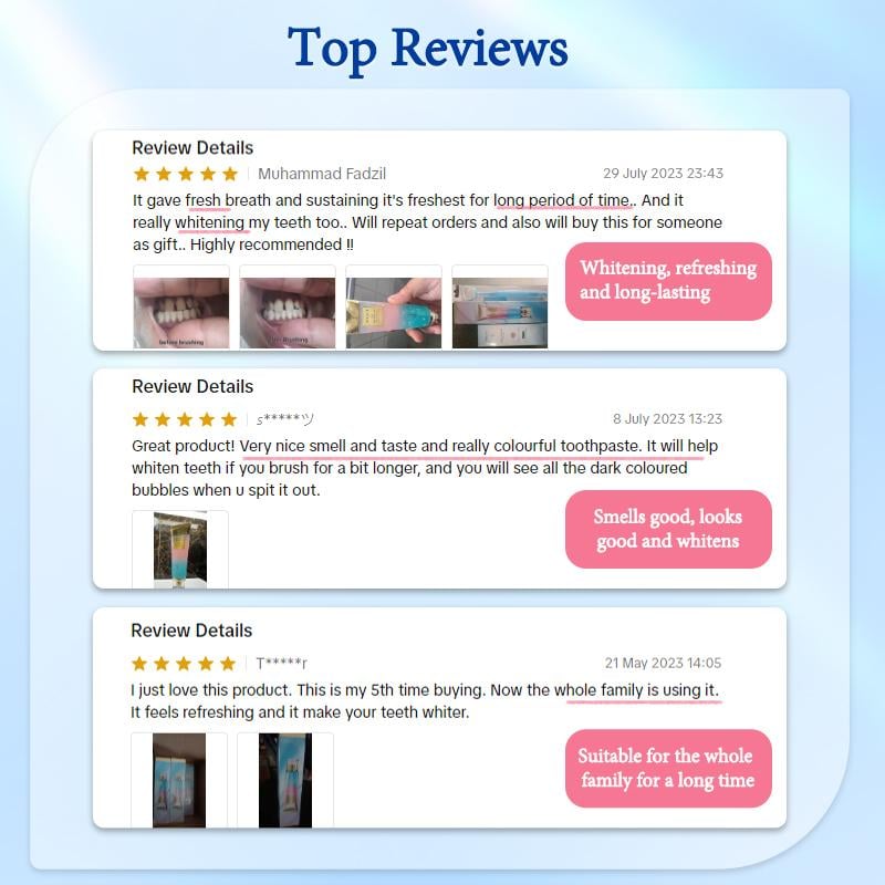 🔥[Tripel Whitening]Niacinamide Whitening Toothpaste