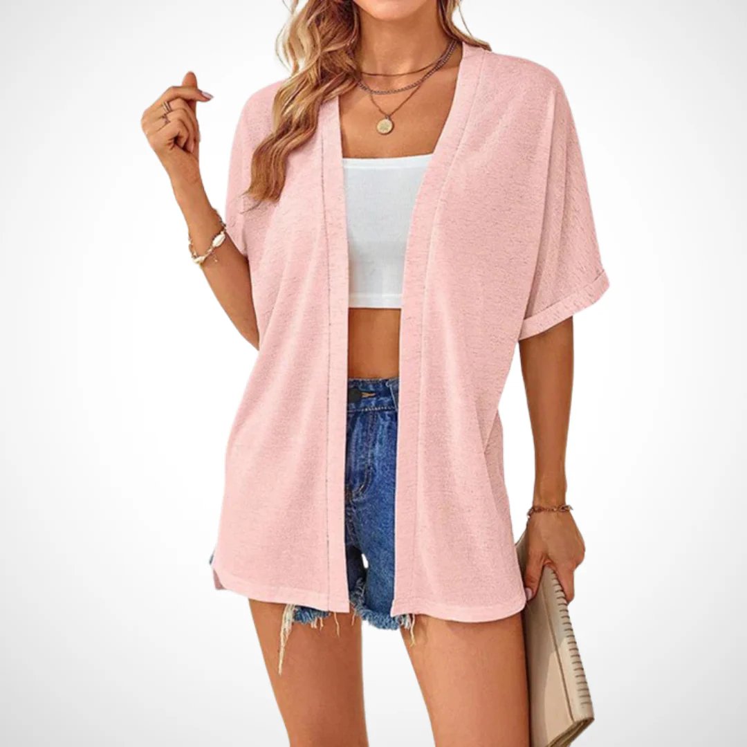 🔥🔥 Stylish Flowy Short Sleeve Cardigan