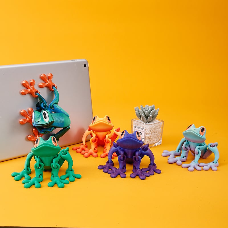 🐸 3D Printed Magnet Frog Toy 🐸