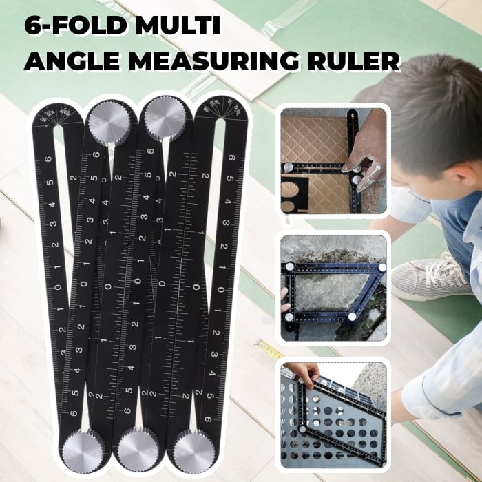 12-fold Multi Angle Measuring Ruler – Commsmarket.com