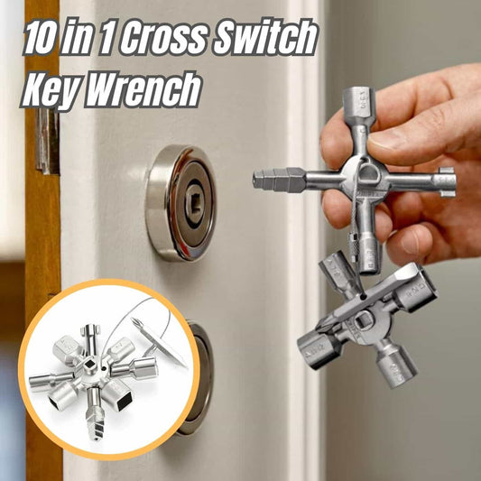 commsmarket-[49% OFF]10 in 1 Cross Switch Key Wrench