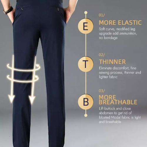 commsmarket-High Stretch Men's Pants( Free shipping on three items)