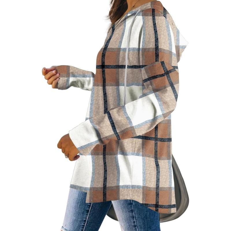 🍂Loose-fitting hooded sweatshirt