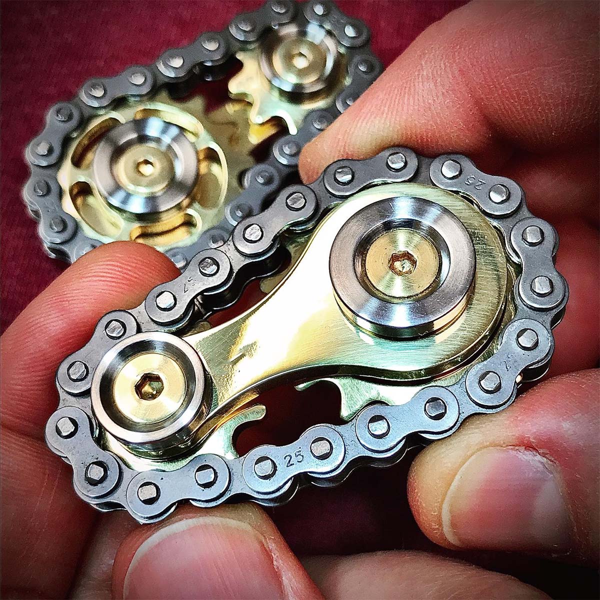 commsmarket-Bicycle Chain Gear Fidget Spinner