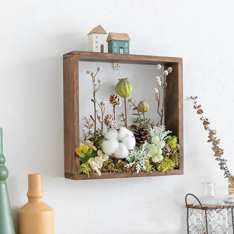 commsmarket-French Moss Wall Hanging Plant Decoration