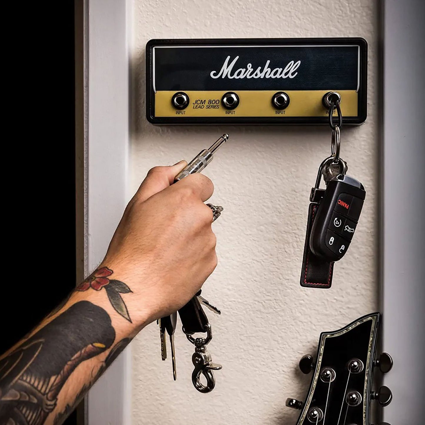 commsmarket-⏰ 🎸🔑Musical Jack Rack Key Holder-Guitarist's Key Organizer