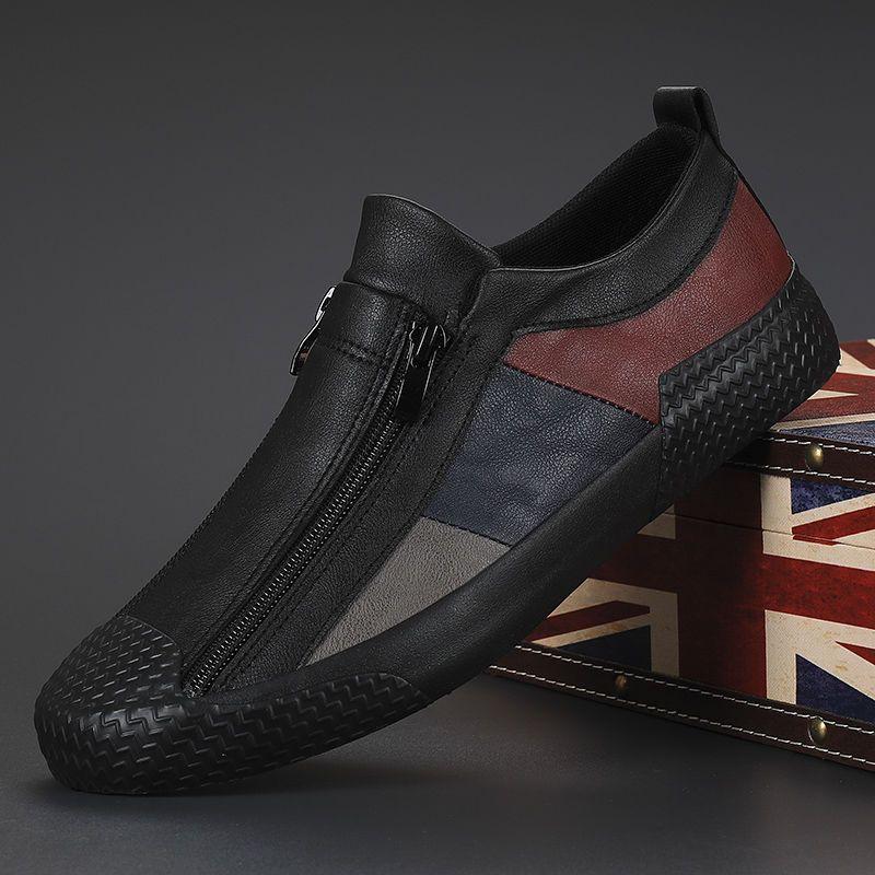 commsmarket-Men's Italian Leather Flat Shoes