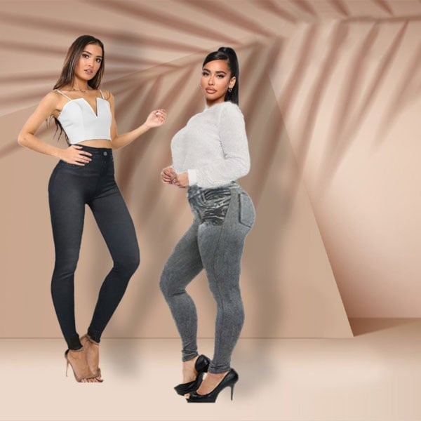 Thermal Fleece Denim Jeggings🔥