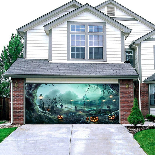 commsmarket-Hot Sale-Halloween 2024 Garage Door Decoration