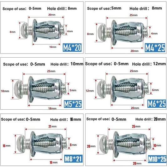 commsmarket-(🔥HOT SALE NOW - 50% OFF)-Expansion Screw Petal Nut(BUY MORE SAVE MORE)