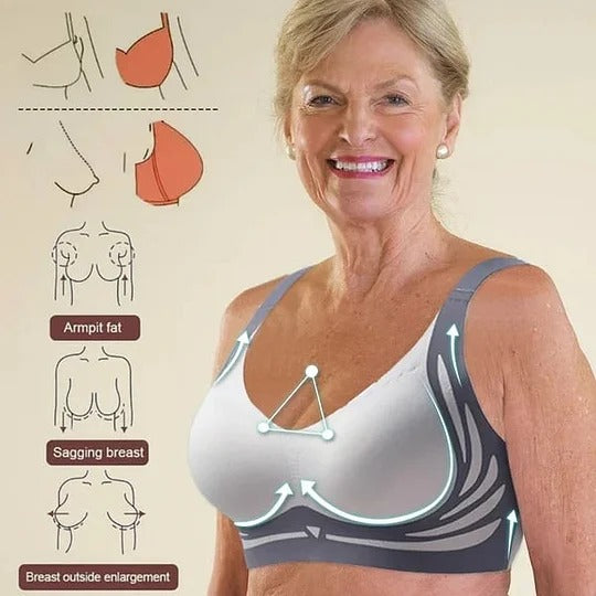 commsmarket-Super gather bra | Wireless Push-up Bra👍No more sagging breasts