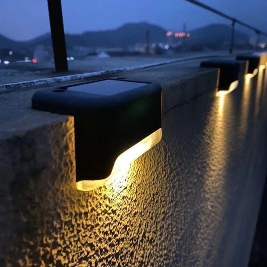 commsmarket-LED Solar Lamp Path Staircase Outdoor Waterproof Wall Light🔥BUY MORE SAVE MORE