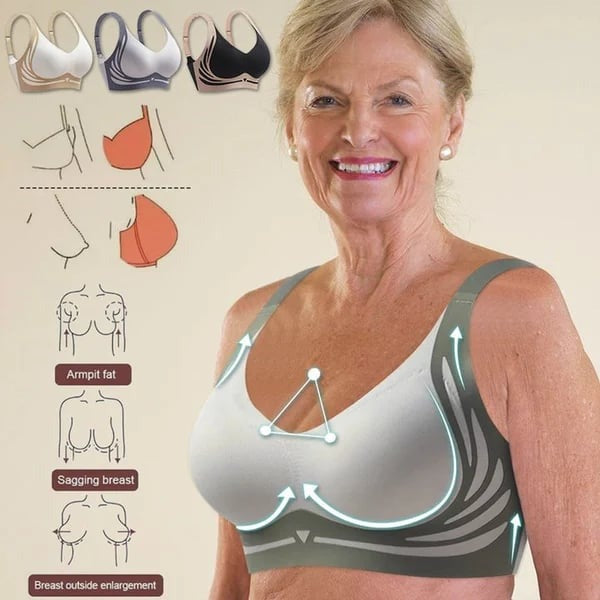 commsmarket-Super gather bra | Wireless Push-up Bra👍No more sagging breasts