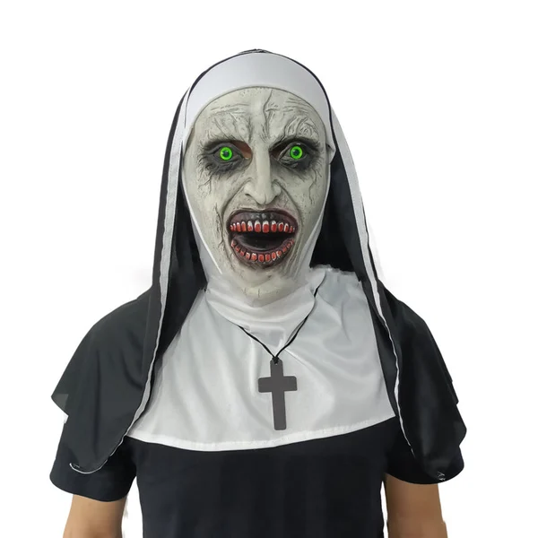 commsmarket™-👻49%OFF🎃 Halloween Nun Scary Mask