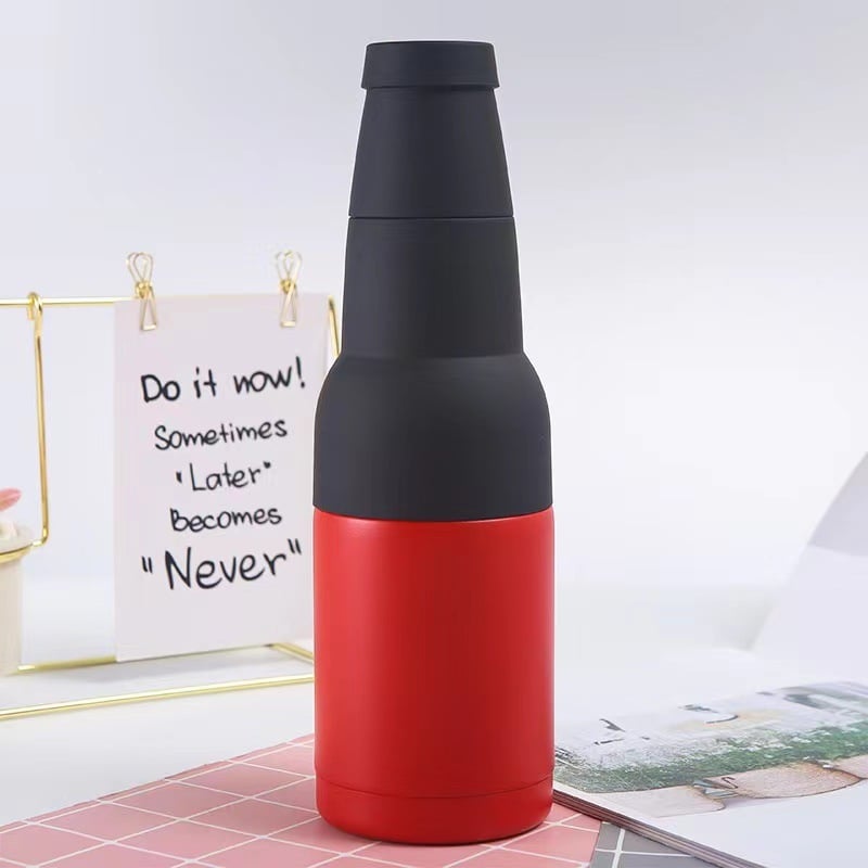 commsmarket-Beer Bottle and Can Cooler with Beer Opener