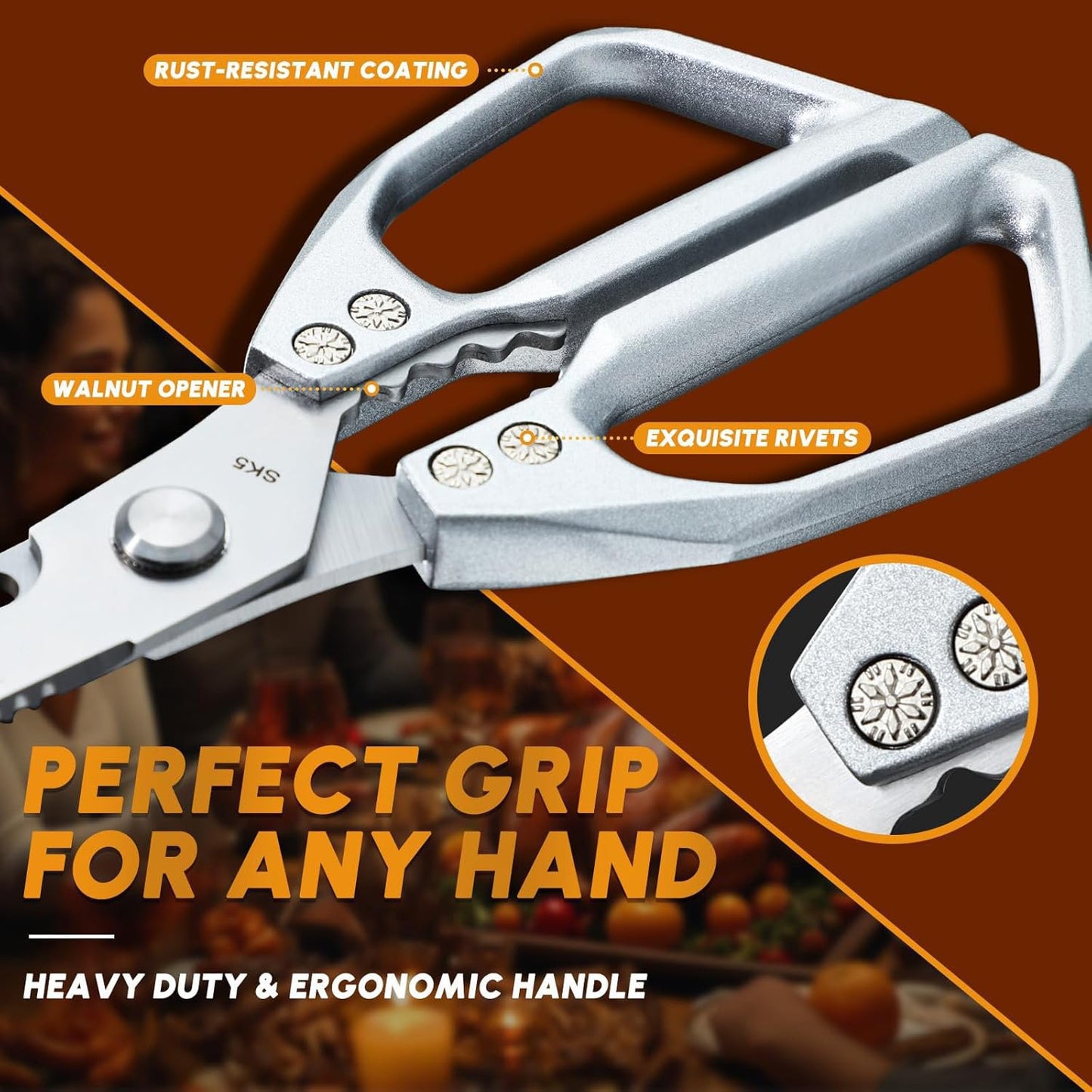 🔥Kitchen Scissors All Purpose